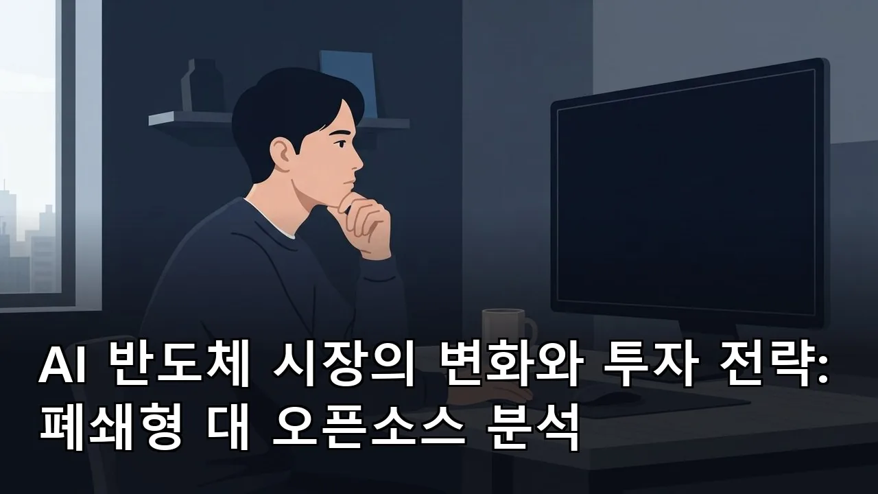 AI 반도체 시장의 변화와 투자 전략: 폐쇄형 대 오픈소스 분석