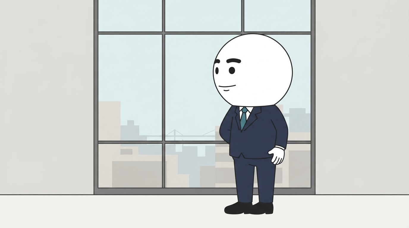 과거의 투자 실패를 반추하며 향후 자산 관리 방향을 고심하는 직장인의 모습.