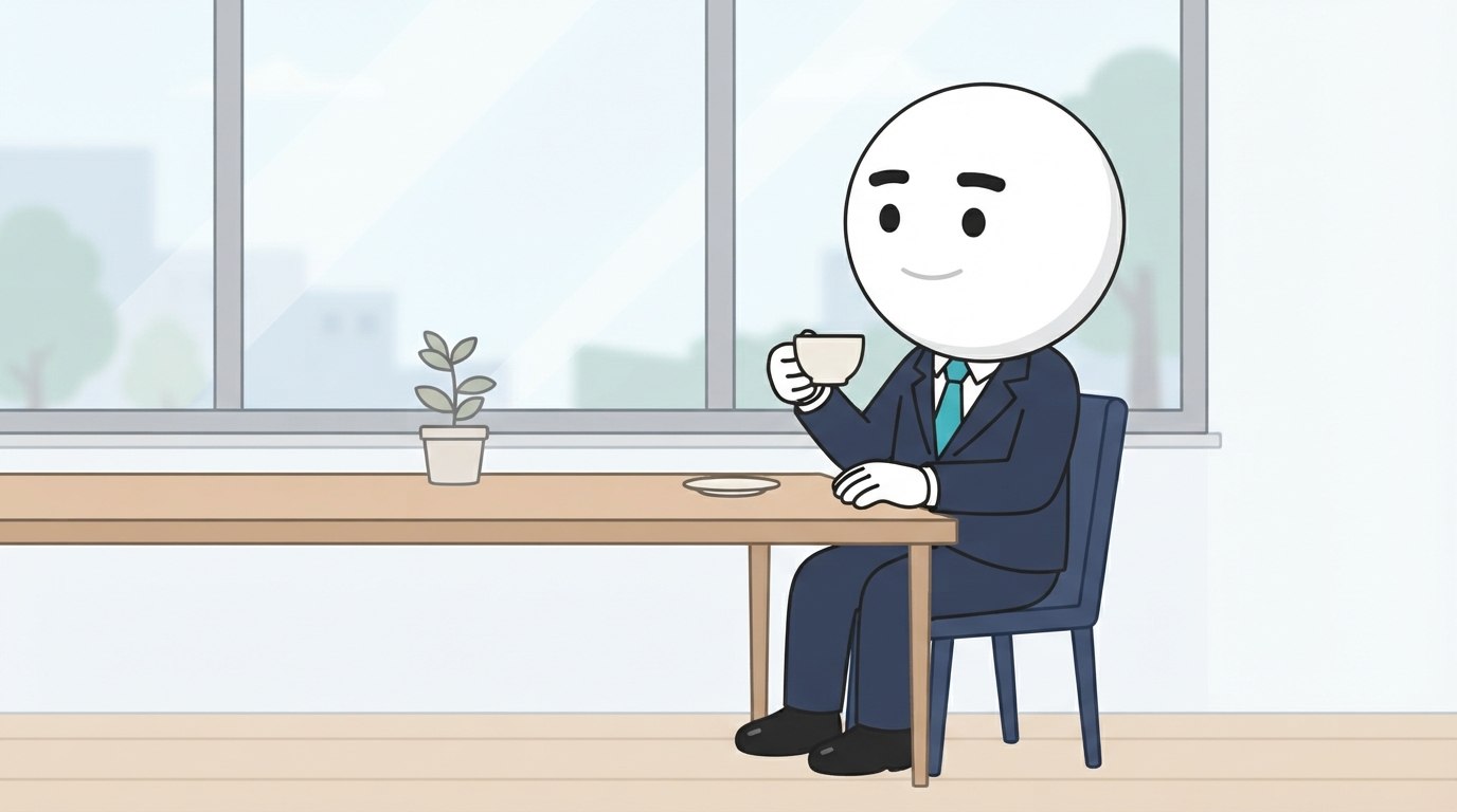 무리한 추격 매수를 멈추고 평온한 마음으로 내 집 마련과 장기 투자를 준비하는 모습.