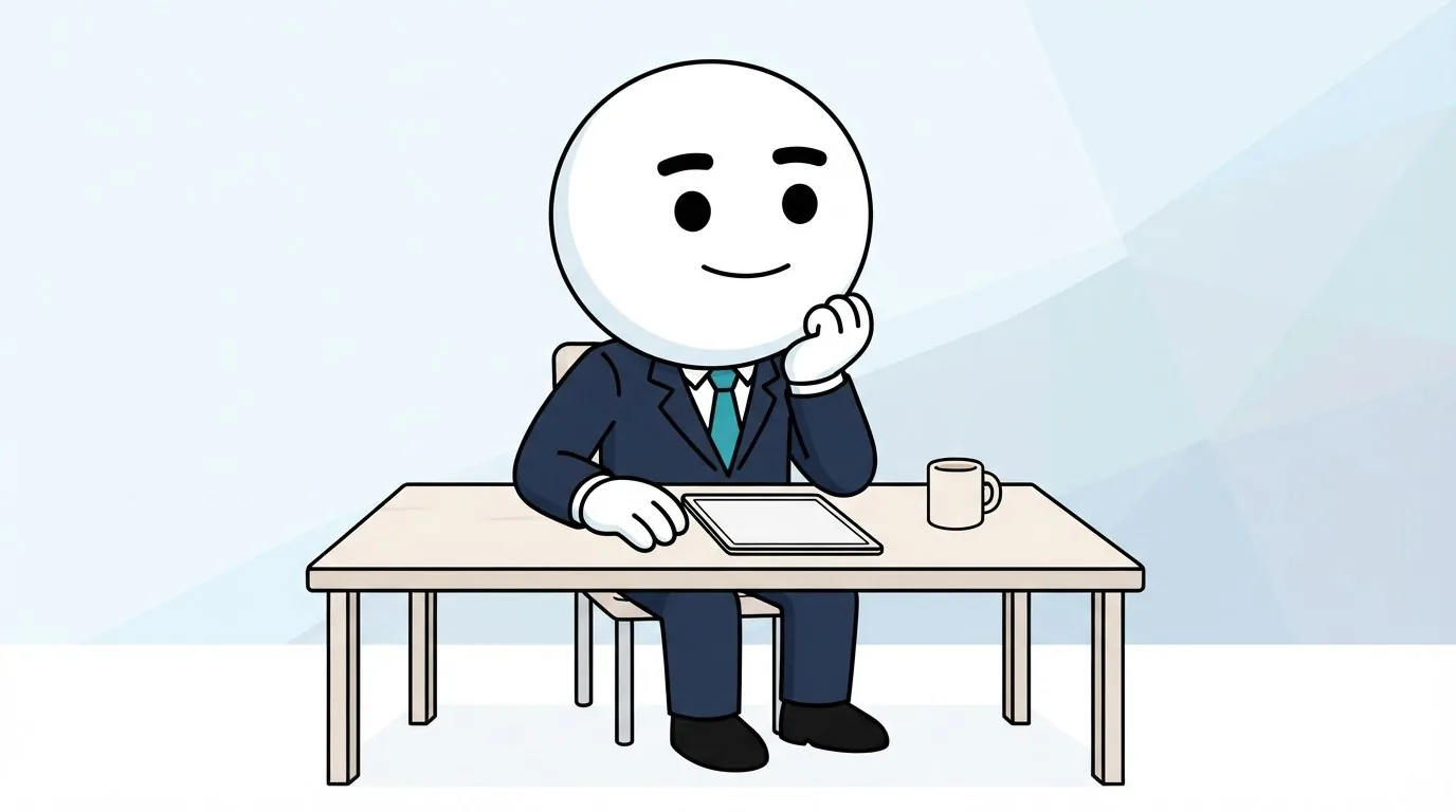 체계적인 자산 관리를 위해 지출 항목을 점검하며 평정심을 유지하는 모습