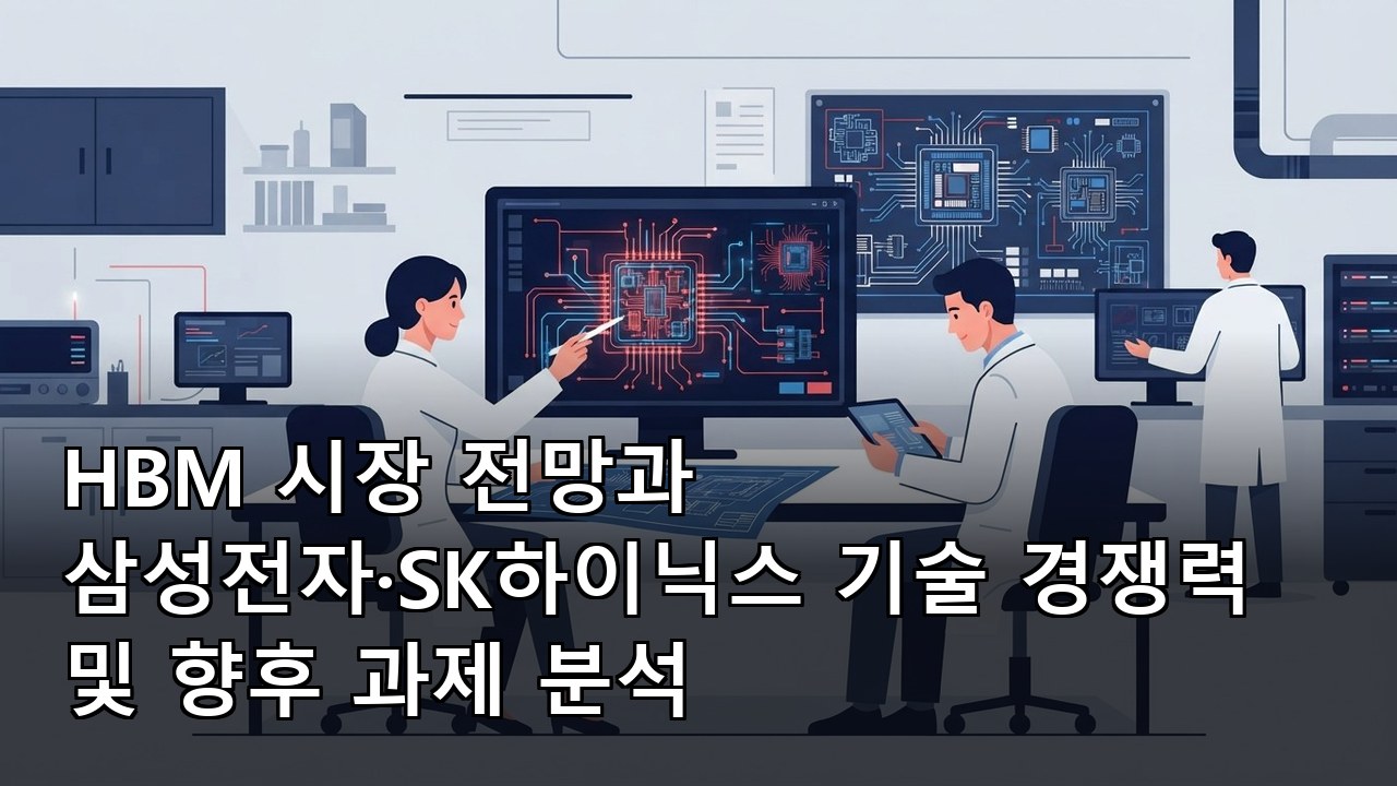 HBM 시장 전망과 삼성전자·SK하이닉스 기술 경쟁력 및 향후 과제 분석