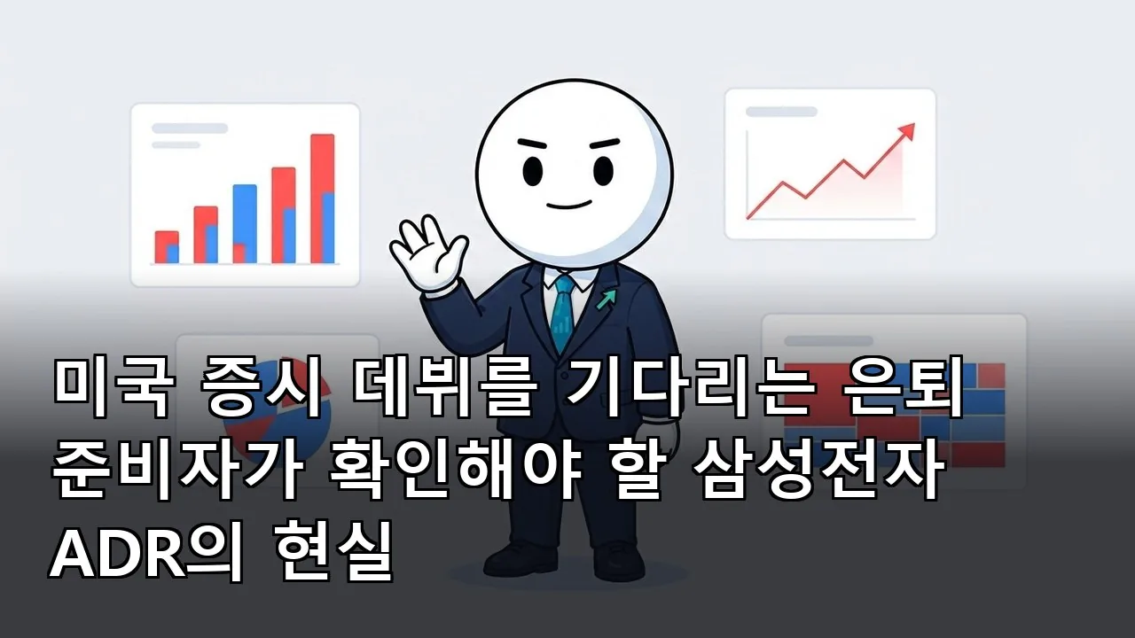미국 증시 데뷔를 기다리는 은퇴 준비자가 확인해야 할 삼성전자 ADR의 현실