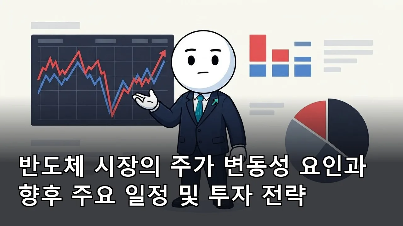 반도체 시장의 주가 변동성 요인과 향후 주요 일정 및 투자 전략